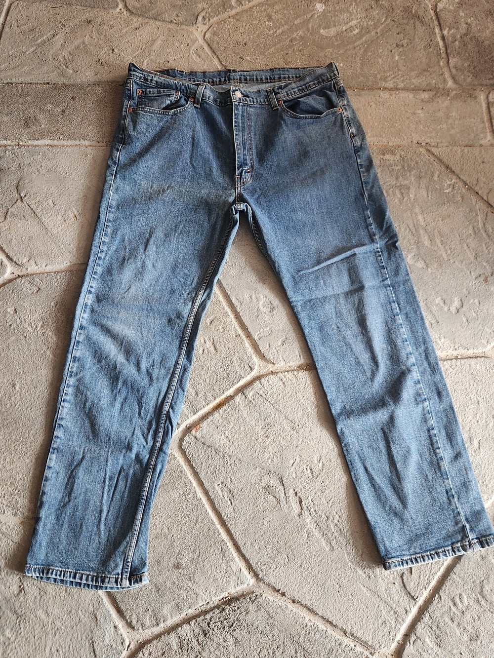 Levi's Light Blue Straight-Leg Jeans